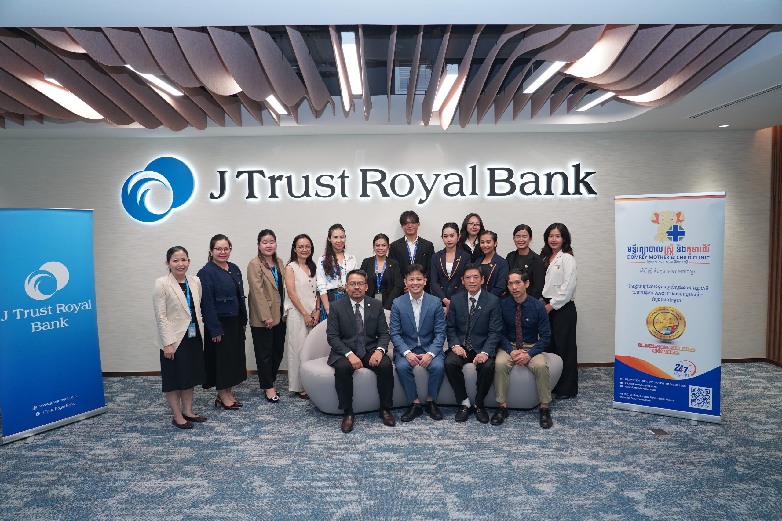 Domrey Mother and Child – J Trust Royal Bank Official MOU Signing