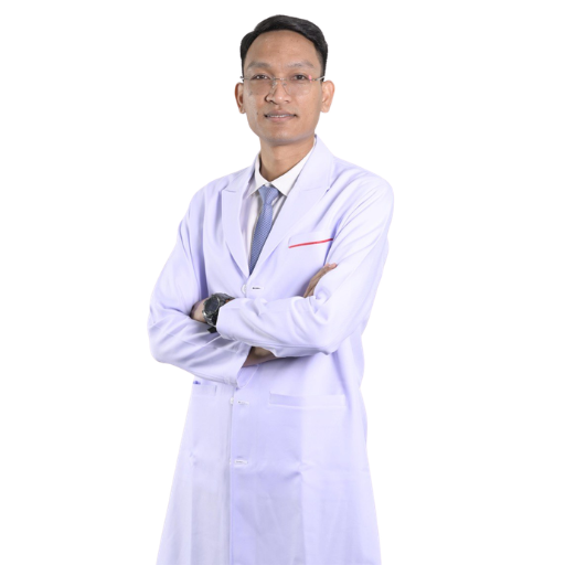 Dr. Toch Pinith, Pediatrician at Domrey Mother & Child Clinic, Phnom Penh