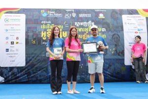 Rise For Autism Event, an event at Domrey Mother & Child Clinic, Phnom Penh