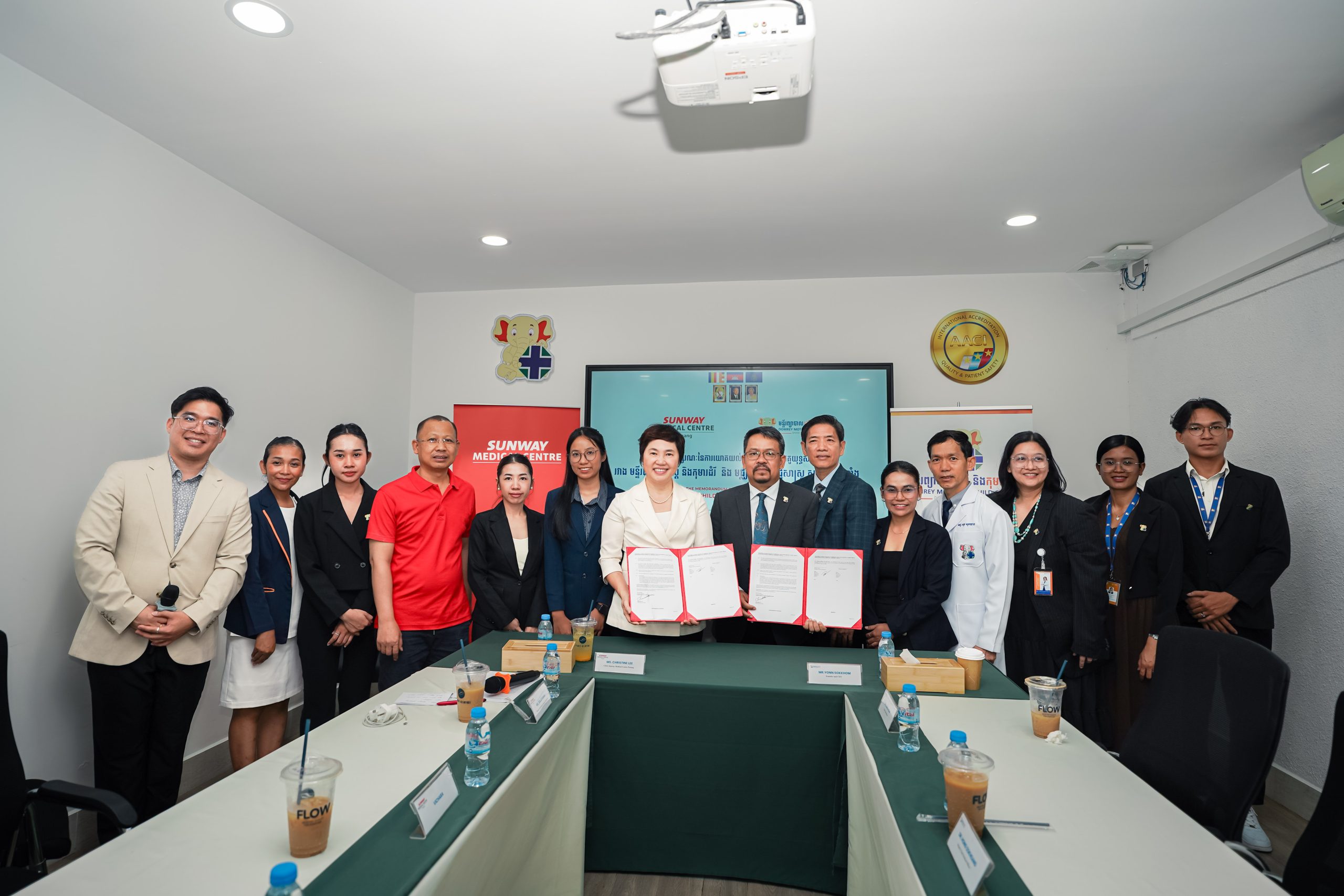 Domrey Mother and Child – Sunway Medical Centre Penang Official MOU Signing